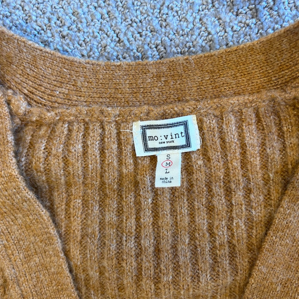 Mo:Vint Button Up Sweater - Picture 2 of 4